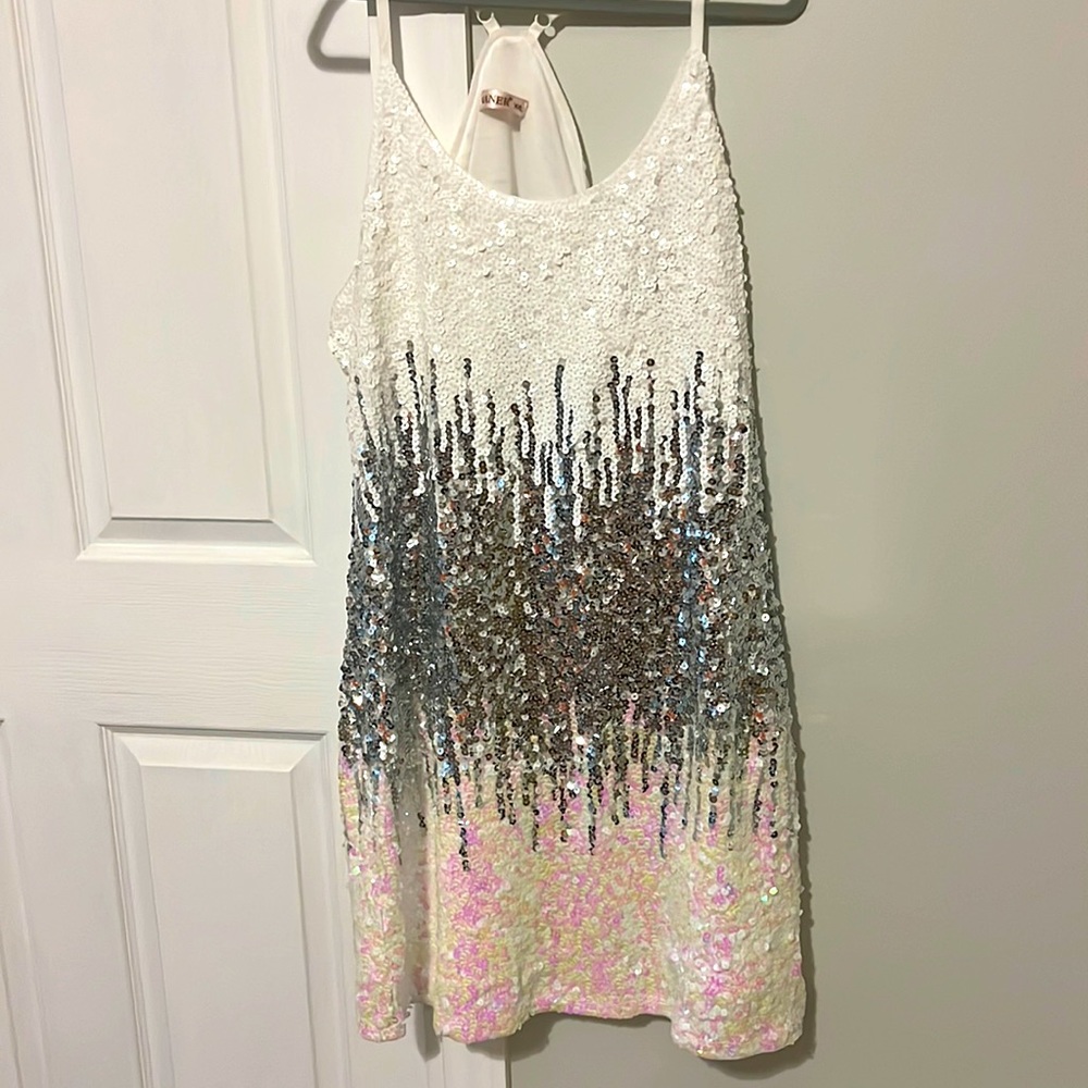 Sparkling sequin dress